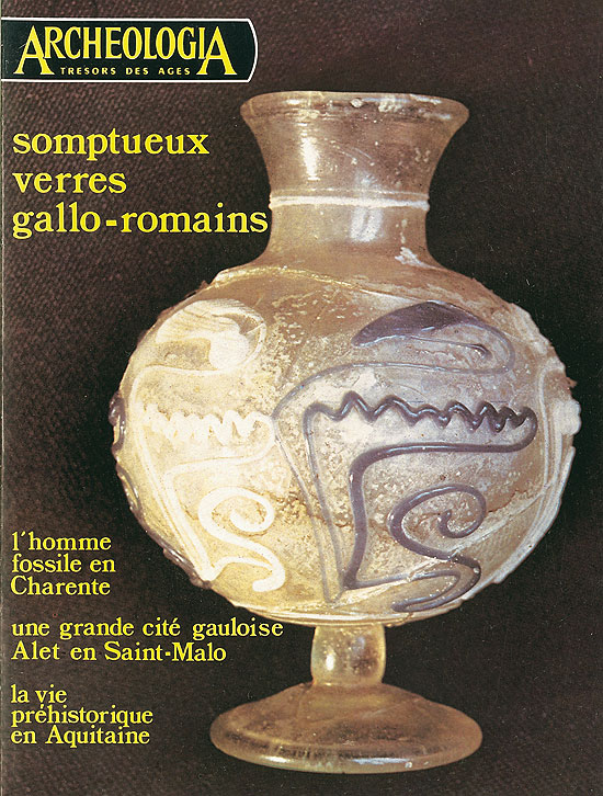 Somptueux verres gallo-romains